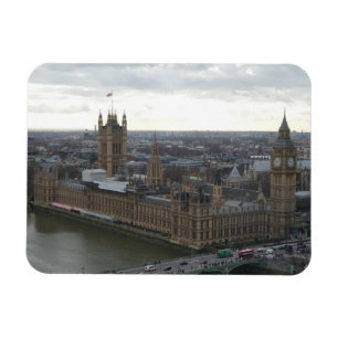 Ímã Magnet 3"x4" do London Parliement Building