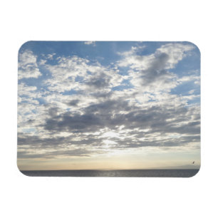 Ímã Magnet 3"x4" do Sea & Sky & Clouds