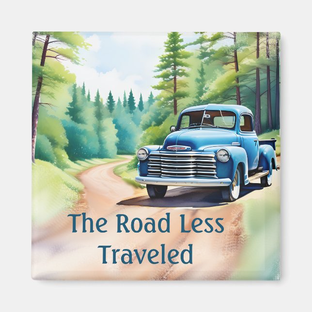 Imã Magnet - A Estrada Menos Viajada (Frente)