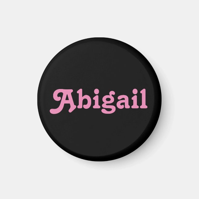 Imã Magnet Abigail (Frente)