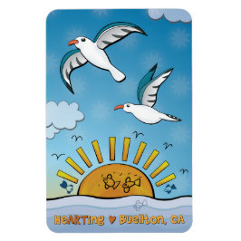 Ímã Magnet - Acima do Mar