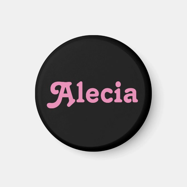 Imã Magnet Alecia (Frente)