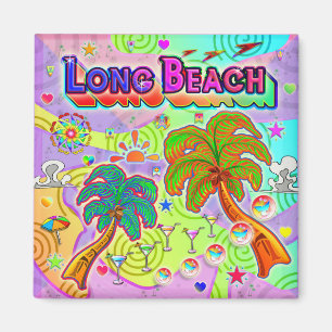 Imã Magnet Alvo de Férias de Longa Praia