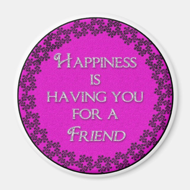 Imã Magnet - Amizade (Frente)