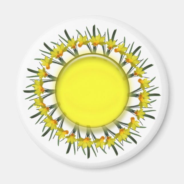 Imã Magnet - Anel Daffodil (Frente)