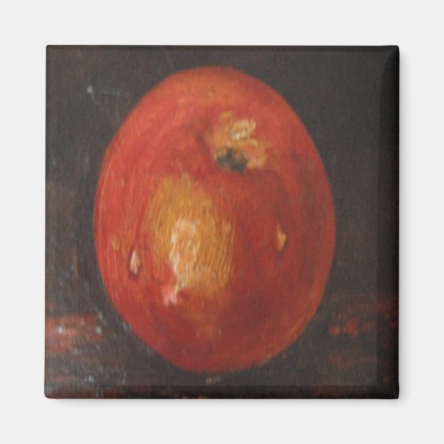 Imã Magnet Ann Hayes - Maçã de Pintura (Frente)
