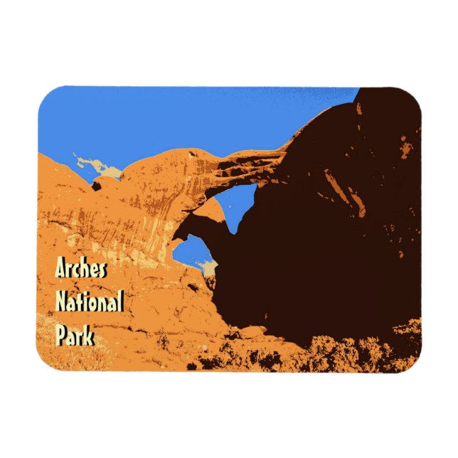 Ímã Magnet - Arches National Park (Horizontal)
