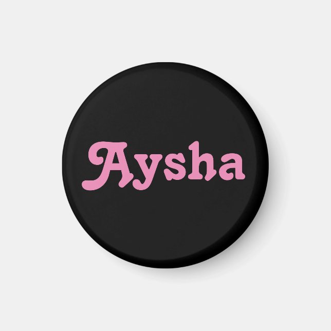 Imã Magnet Aysha (Frente)