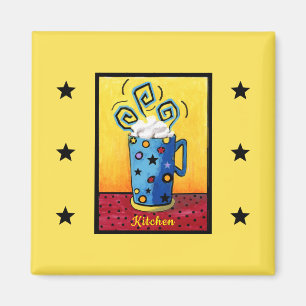 Imã Magnet Azul Cappucccino