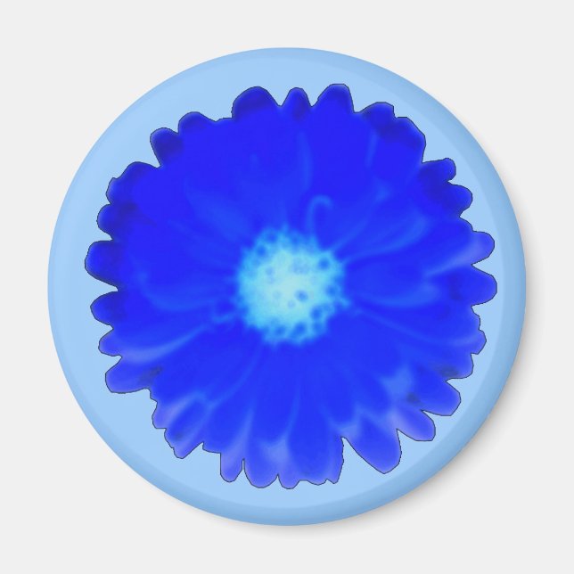 Imã Magnet Azul legal Marigold (Frente)