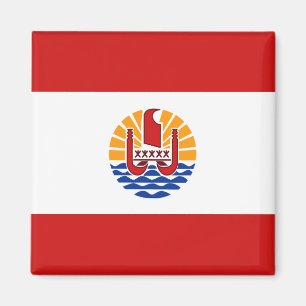 Imã Magnet - Bandeira da Polinésia Francesa
