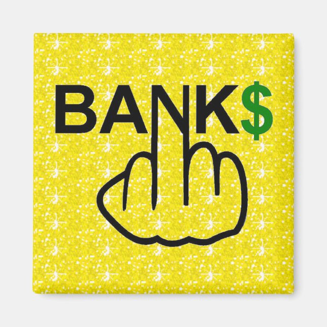 Imã Magnet Banks Corrupt (Frente)