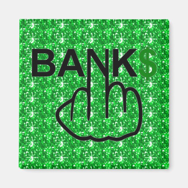 Imã Magnet Banks Corrupt (Frente)