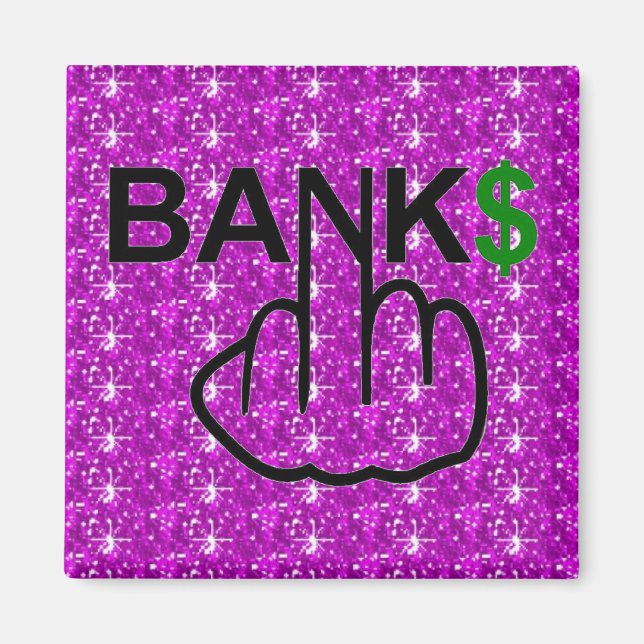 Imã Magnet Banks Corrupt (Frente)