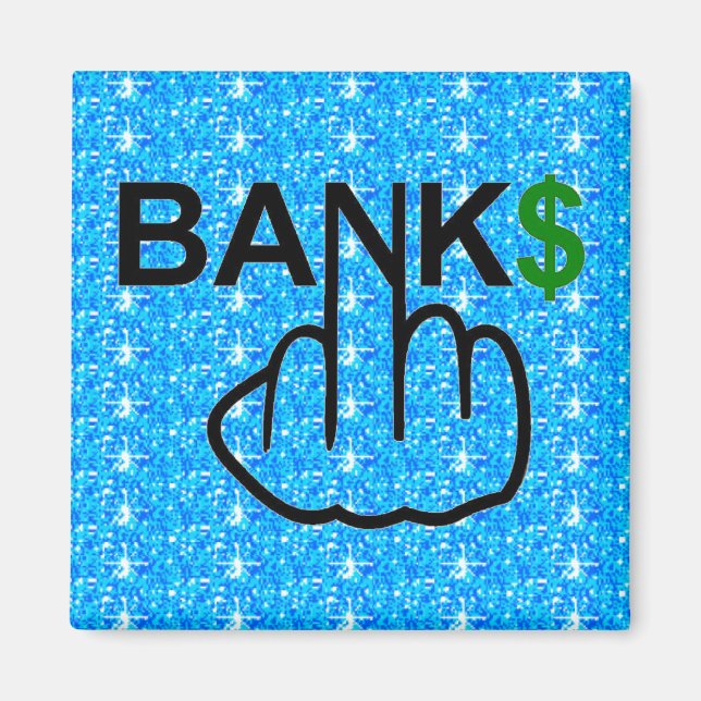 Imã Magnet Banks Corrupt (Frente)