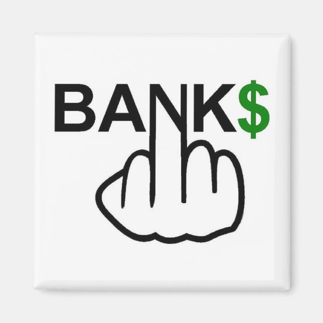 Imã Magnet Banks Corrupt (Frente)