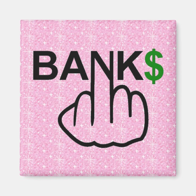 Imã Magnet Banks Corrupt (Frente)