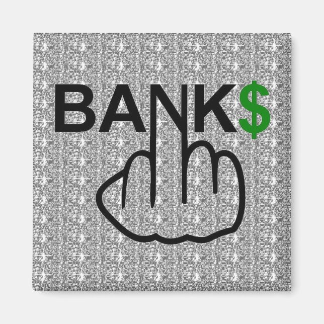 Imã Magnet Banks Corrupt (Frente)