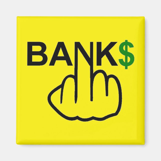 Imã Magnet Banks Corrupt (Frente)