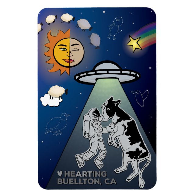 Ímã Magnet - Beaming para cima (Vertical)