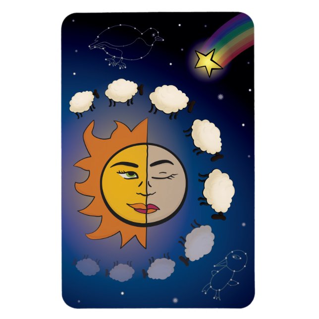 Ímã Magnet - Beaming para cima (Vertical)