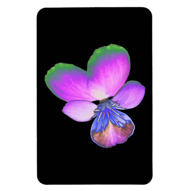 Ímã Magnet bonito Pansy Premium (Vertical)