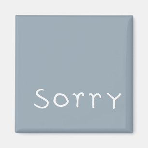 Imã Magnet branco infeliz