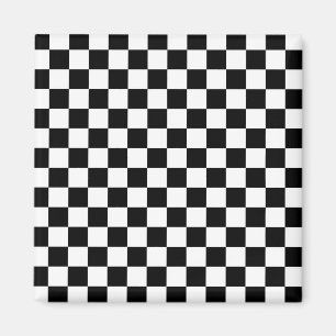 Imã Magnet branco preto com verificação