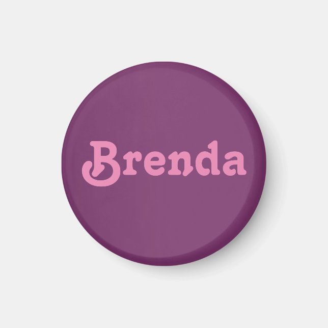 Imã Magnet Brenda (Frente)