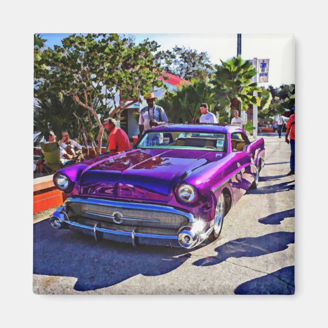 Imã Magnet Buick HotRod 1957 (Frente)