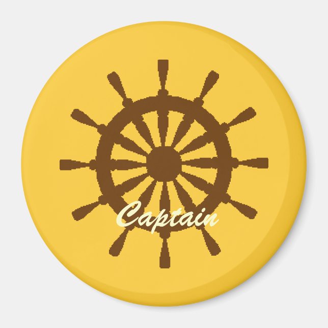 Imã Magnet - Capitão na Mão (Frente)