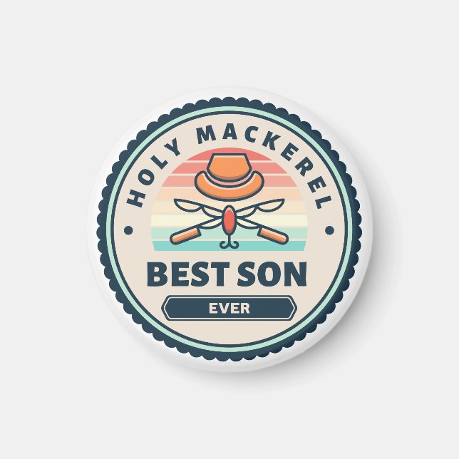 Imã Magnet - Carapau! Melhor Filho Nunca (Frente)