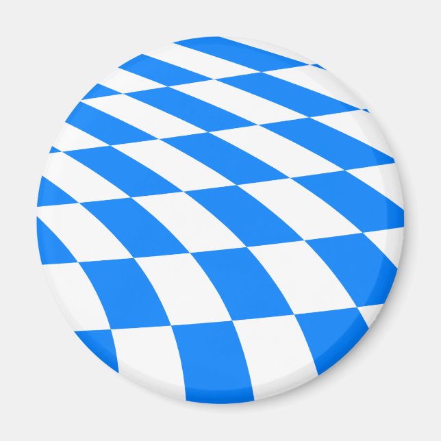 Imã Magnet CBD102 - Bandeira da Baviera (Bayern) (Frente)