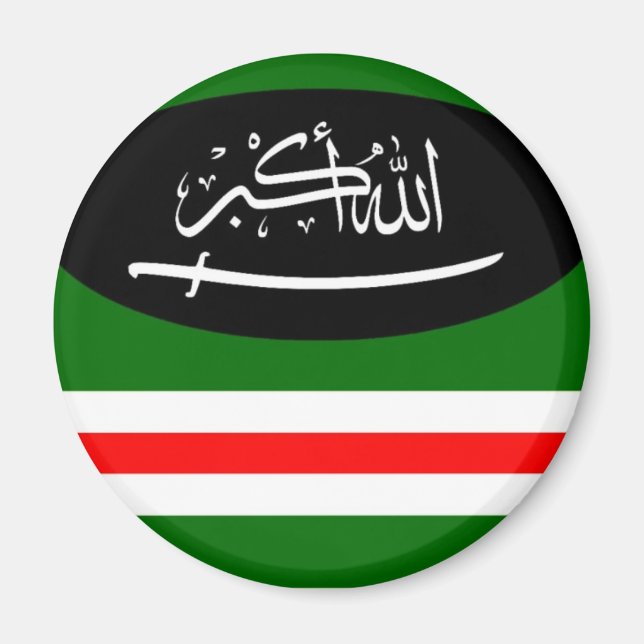 Imã Magnet Chechnya flag (Frente)