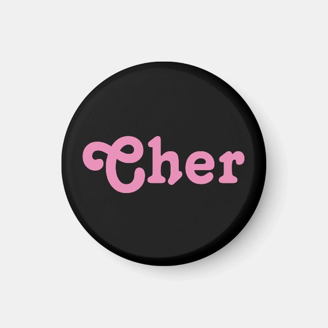 Imã Magnet Cher (Frente)