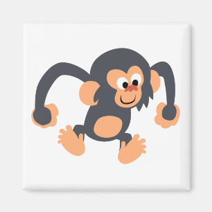 Imã Magnet Chimpanzé de Bouncy Bonito