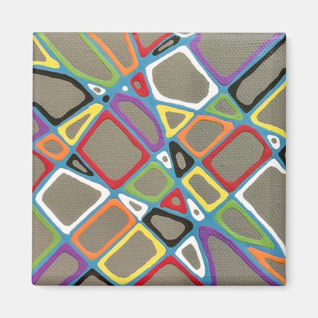 Imã Magnet cinza Towship (Frente)