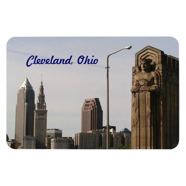 Ímã Magnet Clássico Cleveland Premium Flexi (Horizontal)