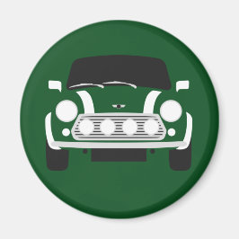 Imã Magnet Clássico de Mini Carro Verde Corrente Britâ
