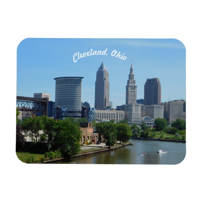 Ímã Magnet Clássico do Rio Cleveland (Horizontal)