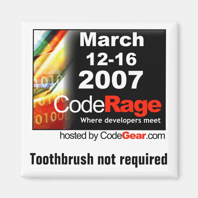 Imã Magnet CodeRage (Frente)