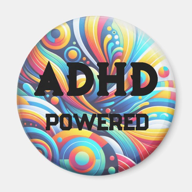 Imã Magnet com alimentação ADHD (Frente)