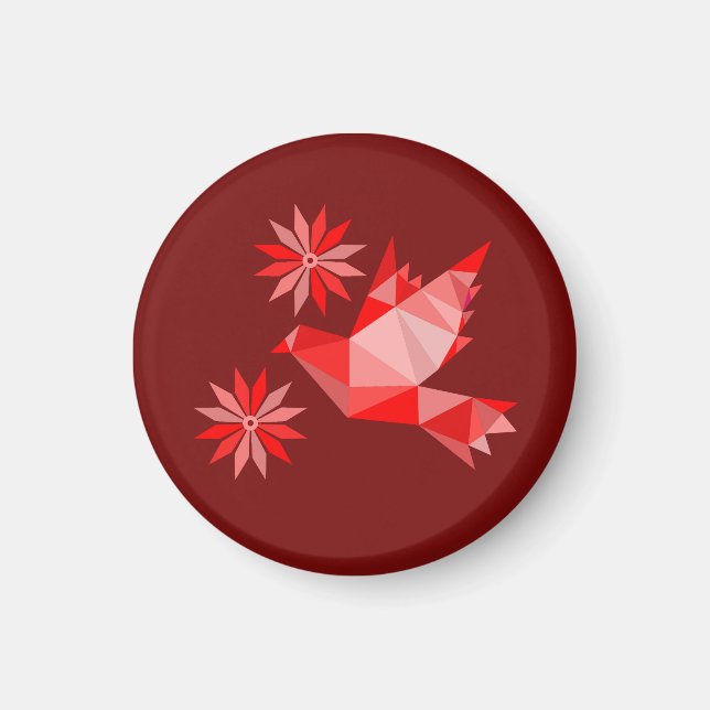IMÃ MAGNET COM AVES (Frente)