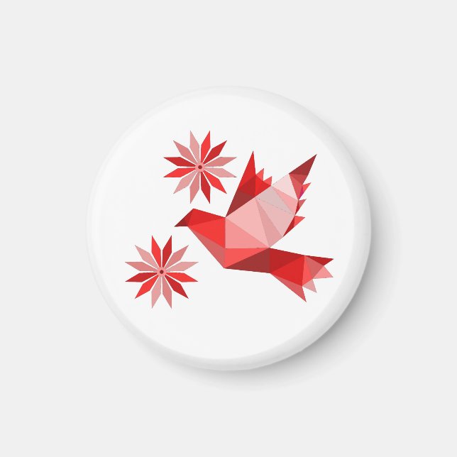 IMÃ MAGNET COM AVES (Frente)