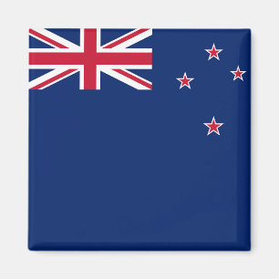 Imã Magnet com Bandeira da Nova Zelândia