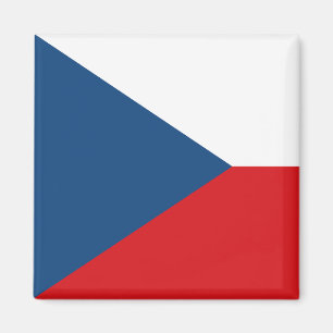 Imã Magnet com bandeira da Tchechia