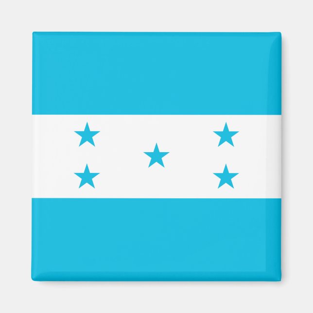 Imã Magnet com Bandeira de Honduras (Frente)