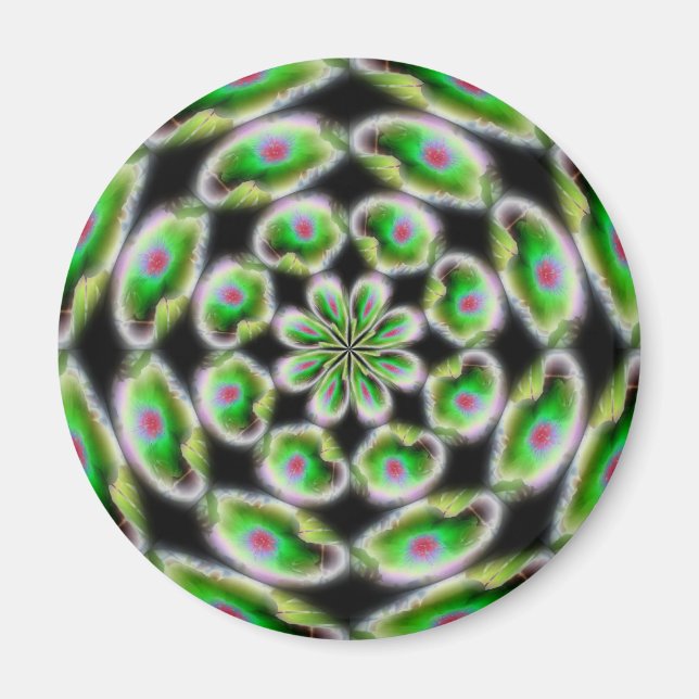 Imã Magnet com design abstrato (Frente)