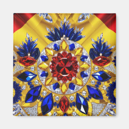 Imã Magnet com Design de cor romena