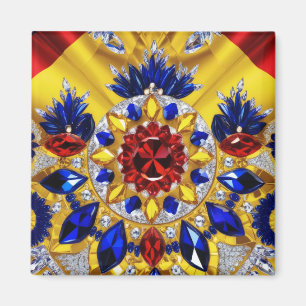 Imã Magnet com Design de cor romena